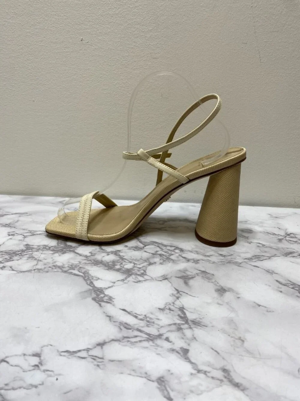Sam Edelman Women's Kit Nude Strappy Heel Sz 11